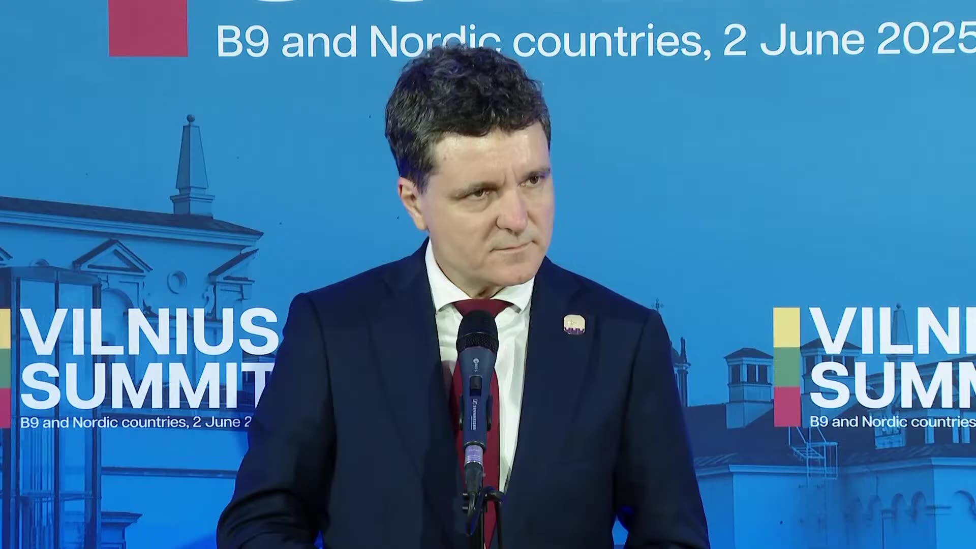 Declarații de presă susținute după participarea la Summitul B9