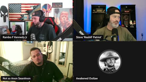 Joe Rambo w/ SeanAnon, AwakenedOutlaw, RealAF: Situation Update! - 8/13/25