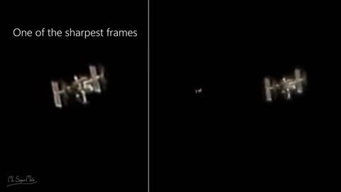 ISS caught with Nikon
