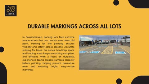 Professional Striping that Helps Direct Vehicles with Clarity