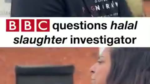 BBC interview me at the halal slaughterhouse we investigated