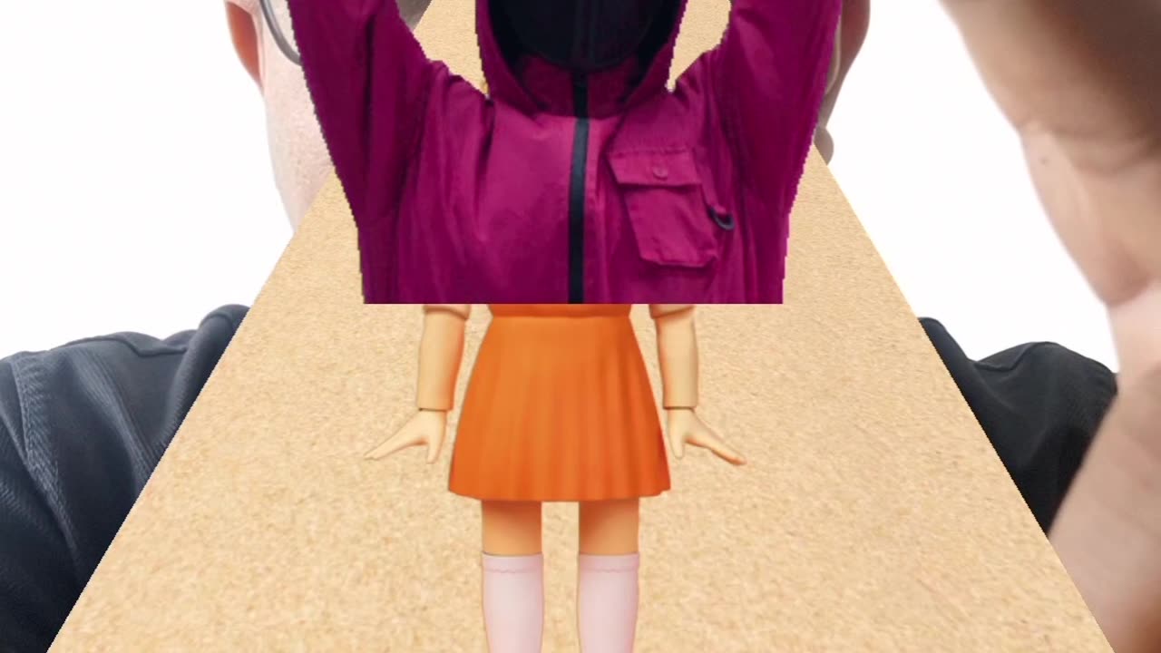 Squid Game Doll Challenge #squidgame #squidgamedoll #dollchallenge #redlightgreenlight #squidgame2
