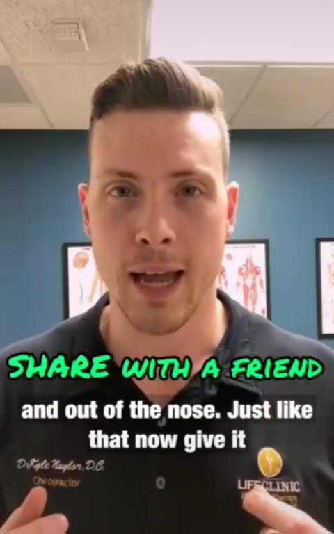 4 exercises to clear sinuses from nose cavity when you are sick and for prevention.