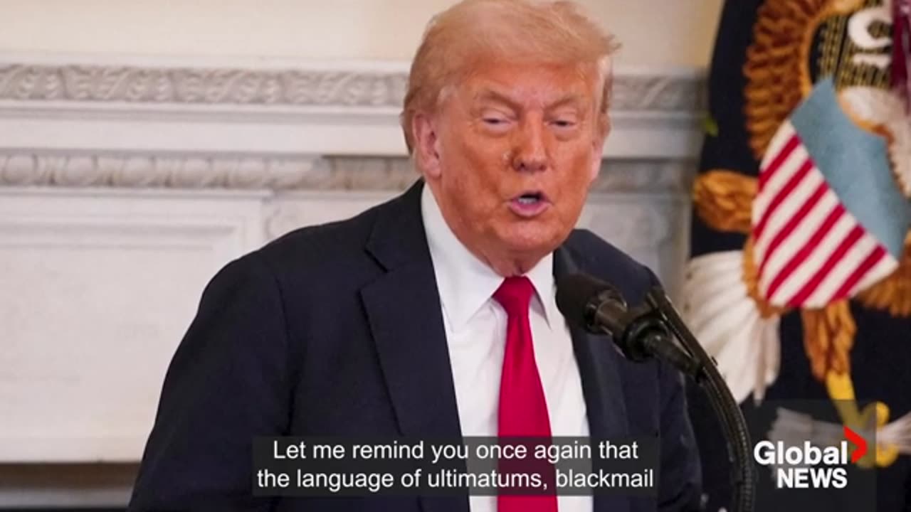 Russia warns Trump it does "not accept threats" following US ceasefire ultimatum