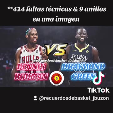 DENNIS RODMAN VS DRAYMOND GREEN