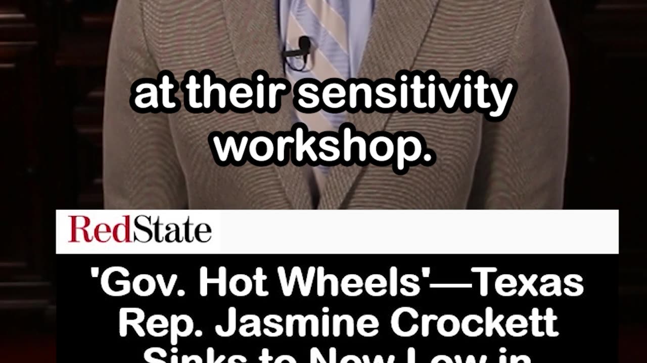 Dem Jasmine Crockett Mocks Texas Governor Greg Abbott for Being in Wheelchair: 'Gov. Hot Wheels'