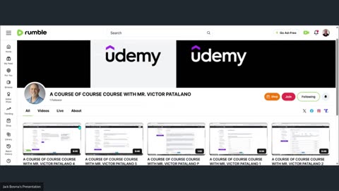 A COURSE OF COURSE COURSE WITH MR. VICTOR PATALANO