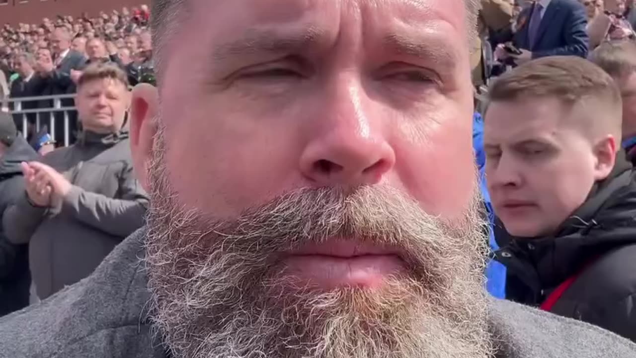 American goes to the Victory Day parade 05 09 2025