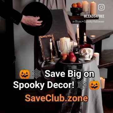 Save Big on Spooky Decor!