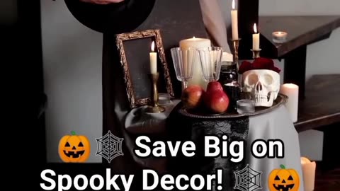 Save Big on Spooky Decor!