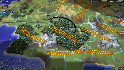 Running a Train on Em - Line War!