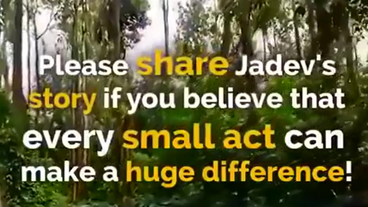 🌳💪 Jadav Payeng Grows a Forest Solo! | FeedMyCuriosity