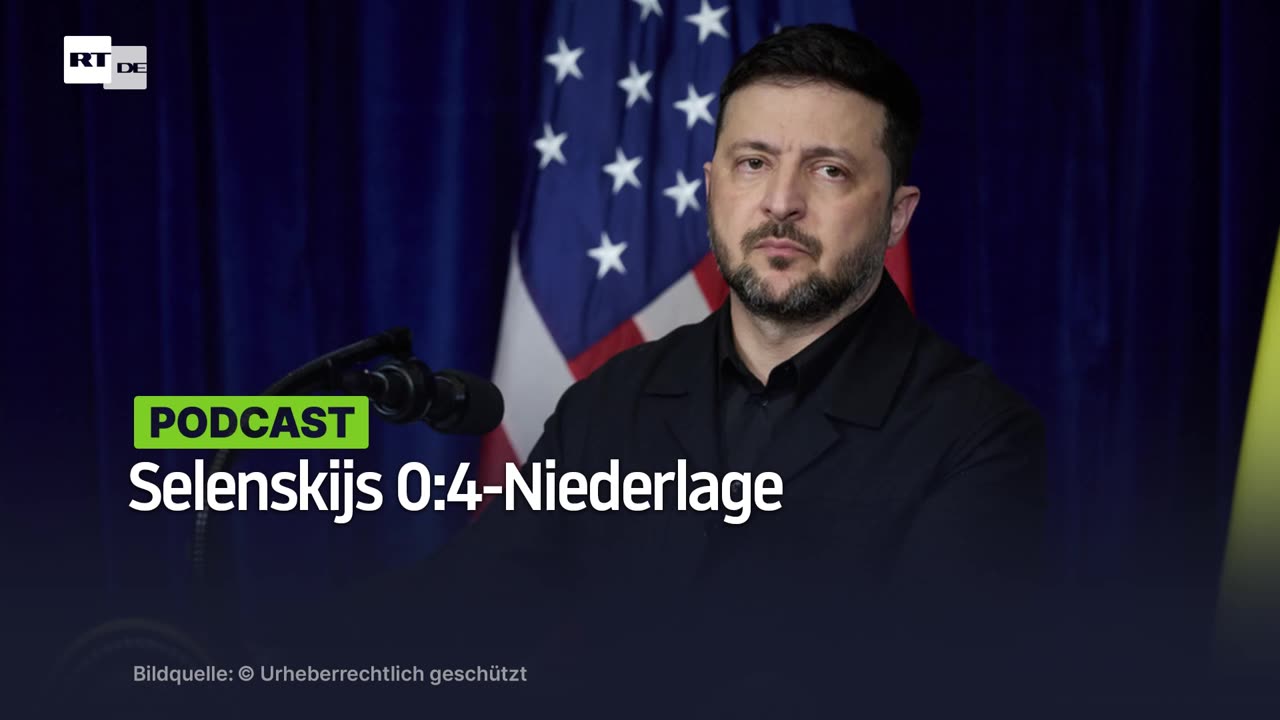 Selenskijs 0:4-Niederlage