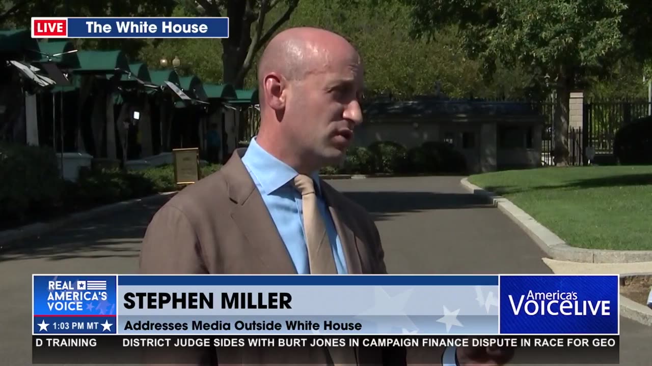 TRUMP PUTS PEACE FIRST