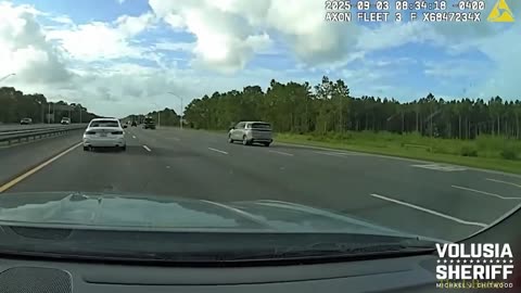 Florida man arrested after he led deputies on a car chase in an attempt to flee a traffic stop