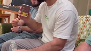 Islam Makhachev Pranks Zubaira Tukhugov With Chili Bites