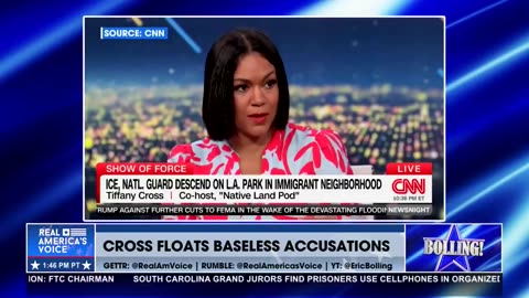 TIFFANY CROSS ACCUSES TRUMP ADMINISTRATION OF KIDNAPPING ILLEGALS!