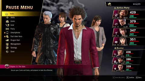 LP Yakuza Marathon Part 68 - Chapter 11: The Odds - | Yakuza: Like a Dragon