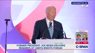 Joe Biden Yells At Clouds, Shouts At LGBT Audience To Fight To For Constitution... Or Something