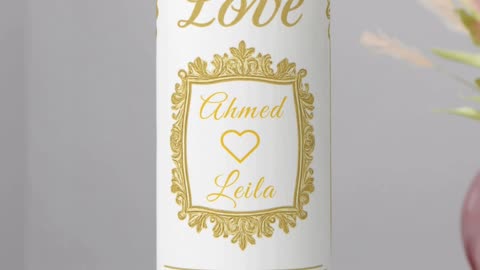 Eternal love candle