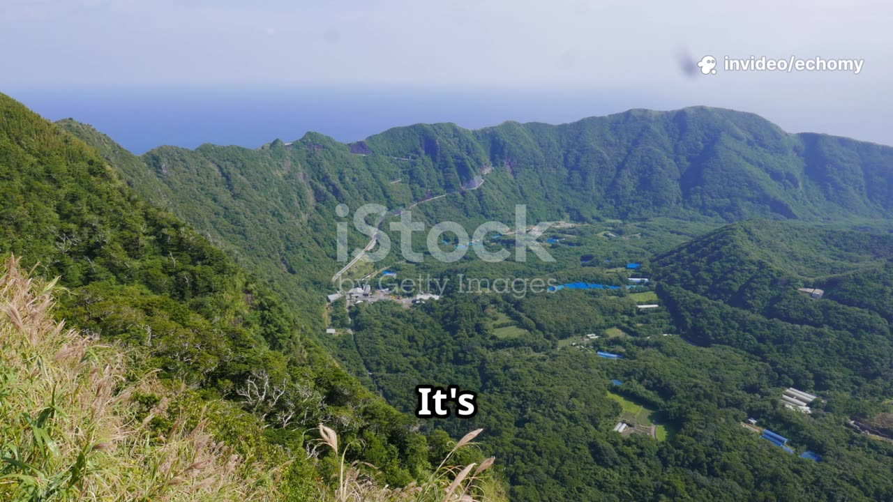 Aogashima Island: Isolated Volcanic Wonder Explainers #travel #explore #history #Aogashima