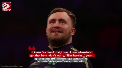Luke Littler dismisses talks that he could retire from darts