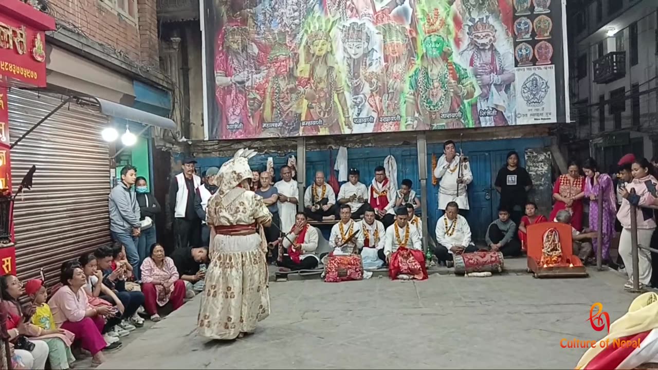 Rudrayani Nach, Nyatabhulu Ajima Jatra, Naradevi Jatra , Kathmandu, 2081, Day 1, Part V