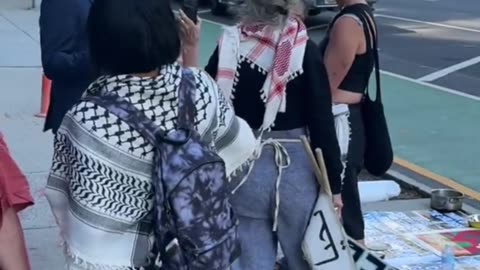 Pro-Palestinian Protests infront of UN Building