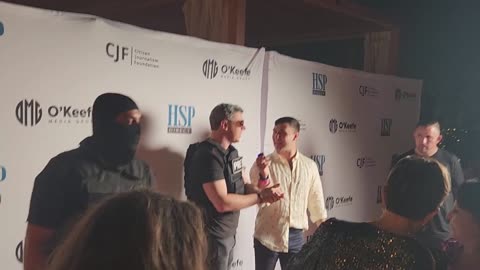 Jake Lang interviews James O'Keefe at OMG / CJF Launch Party