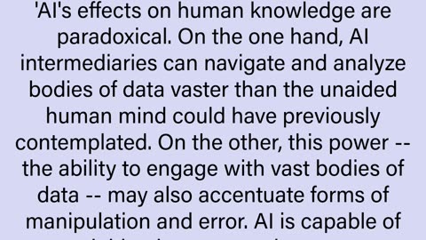 Age of AI