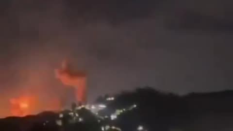 US Military Helicopters Fly Over Venezuela