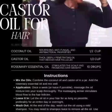 DIY Hair Growth Oil That Actually Works! Say goodbye to ...