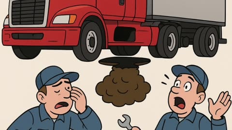 Foreign Truckers Using the Floor as a Toilet? The Story That Shocked Mechanics