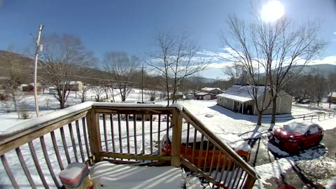 Wearing Slides on Ice Gone Wrong