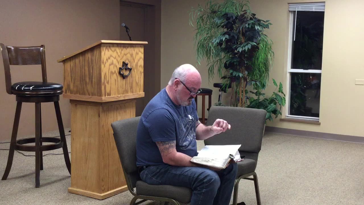 Proverbs 8:22-23 Friday Bible Study (9-19-25) Pastor Greg Tyra