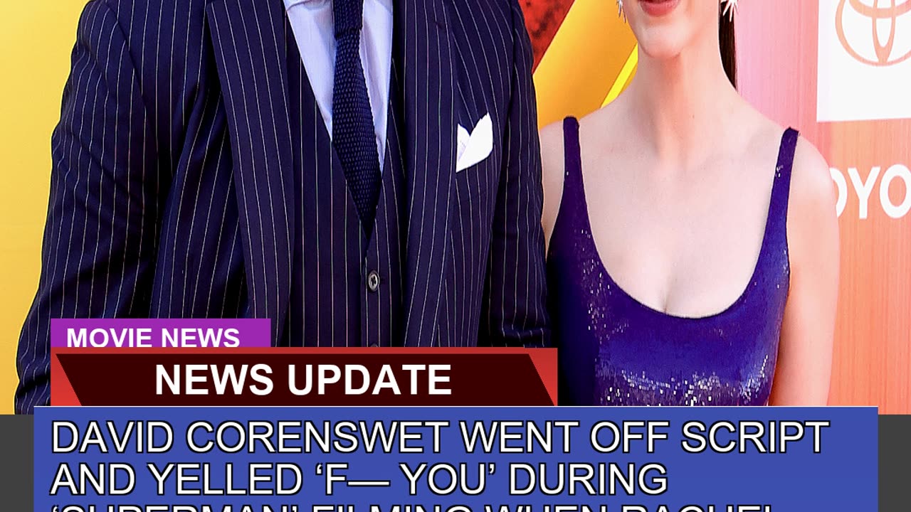 David Corenswet Went Off Script and Yelled F You