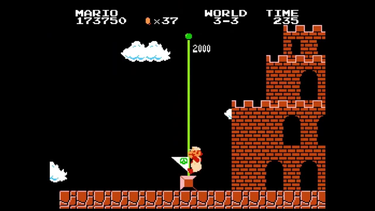 🍄 Super Mario Bros (1985) – Full Gameplay | NES