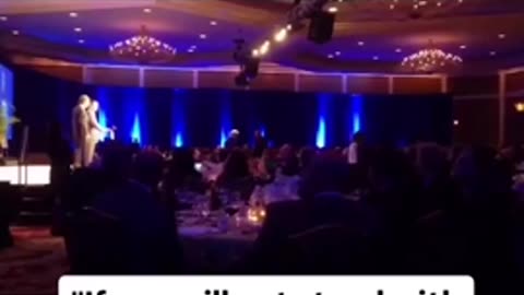 Senator Ted Cruz getting BOOED off stage" "If you will NOT stand with Israel then I will NOT stand with you!"