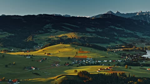 Mountain, green and quiet