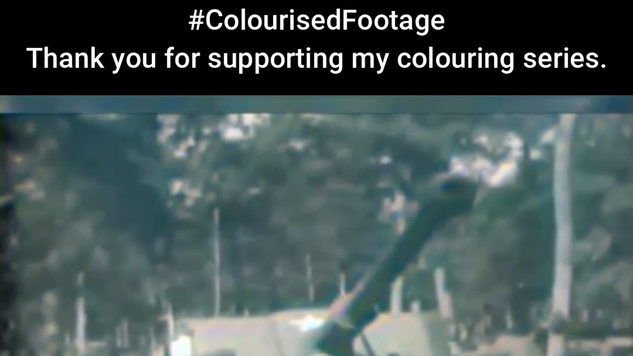 Captured Firepower US Troops Operate Seized Artillery #ColourisedHistory