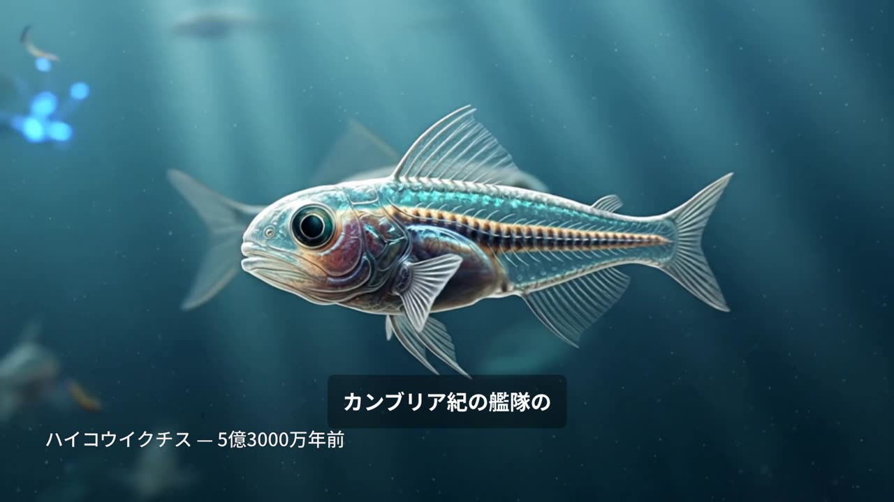脊椎動物の始まりを8秒で体感!