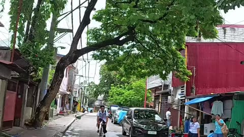 Okra Street in Tumana, Marikina City in the Philippines