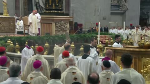 LIVE: Cardinal Domenico Calcagno Presides Over Chrism Mass
