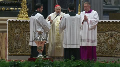 LIVE: Cardinal Domenico Calcagno Presides Over Chrism Mass