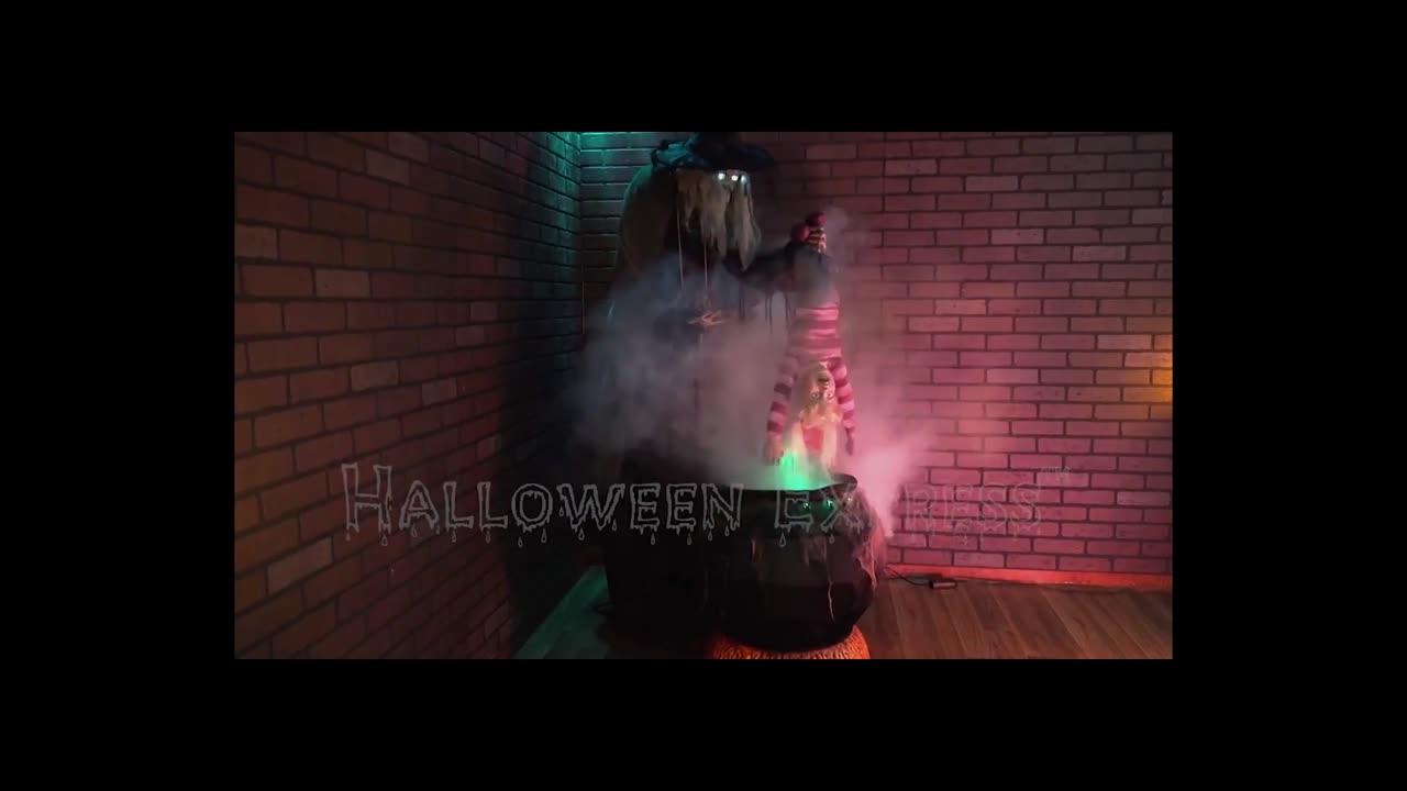 MR124446 Animated Stew Brew Witch