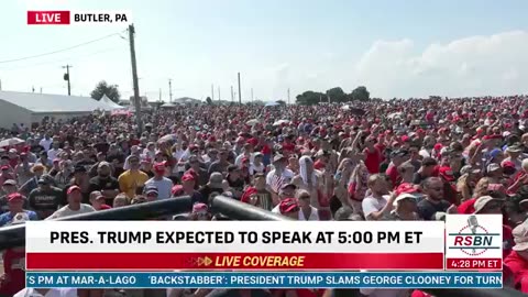 JULY 13 2024 President Trump Holds a Rally in Butler, Pennsylvania