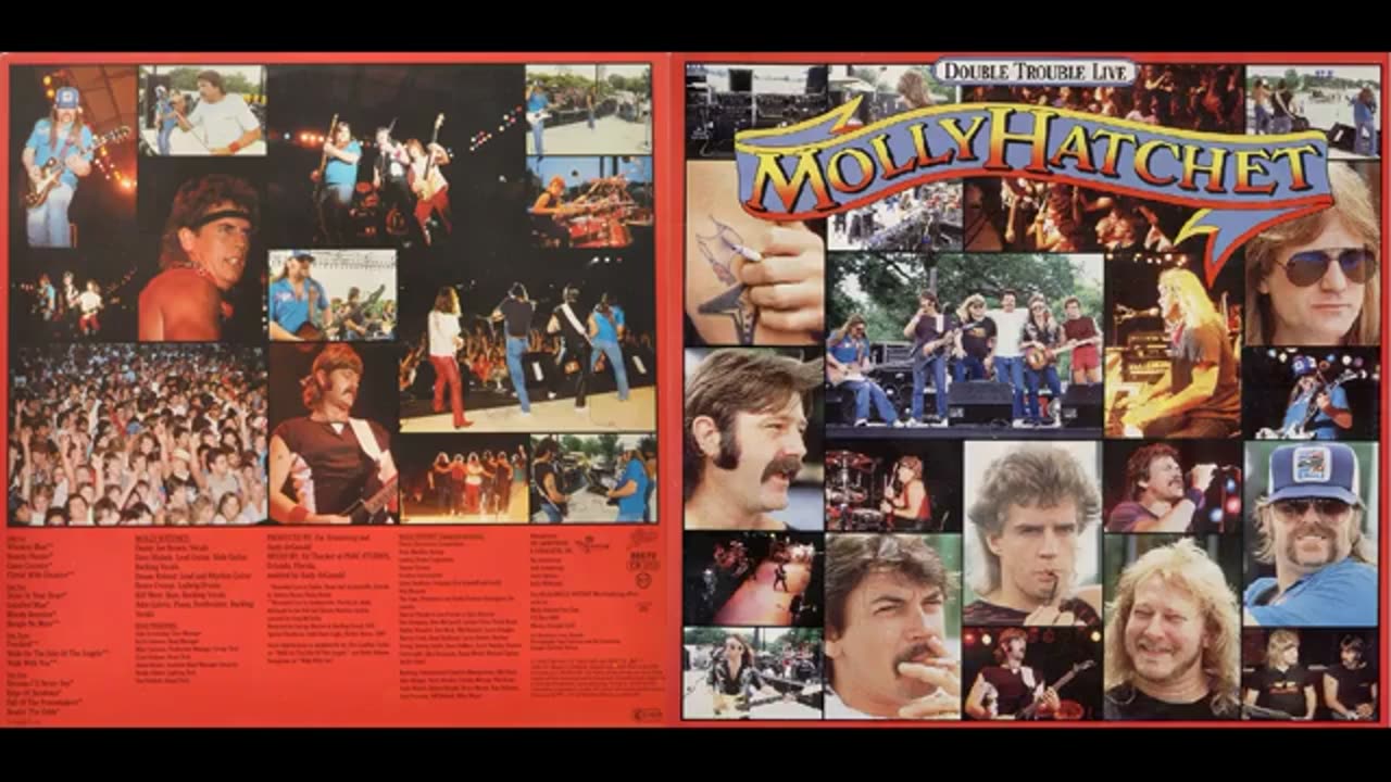 MOLLY HATCHET - 1985-Double Trouble Live
