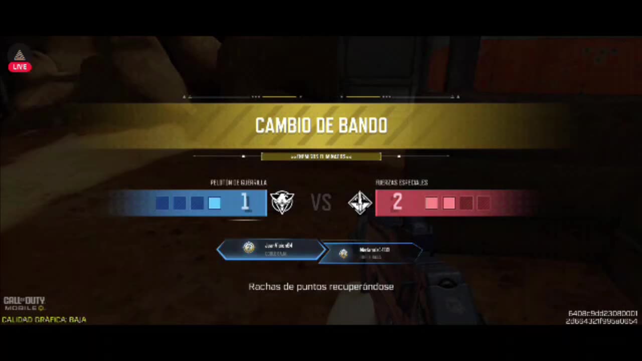 CALL OF DUTY MOBILE 2 REALS 3 BOTS VS 5 TEAM.