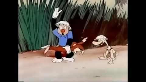Terry Toons: who's who in the jungle! Brief Spanking