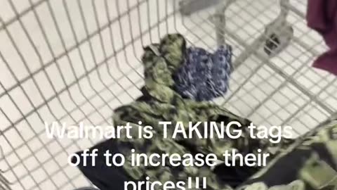 Walmart removes tags